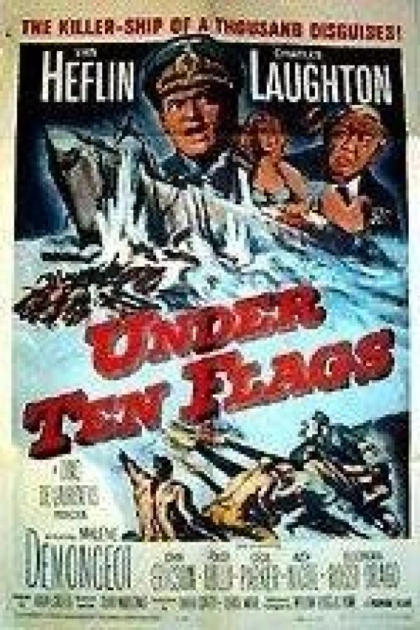Under falsk flagg Poster