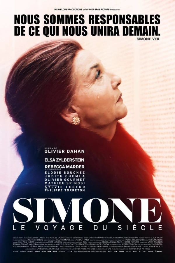 Kvinnorättskämpen Simone Veil Poster