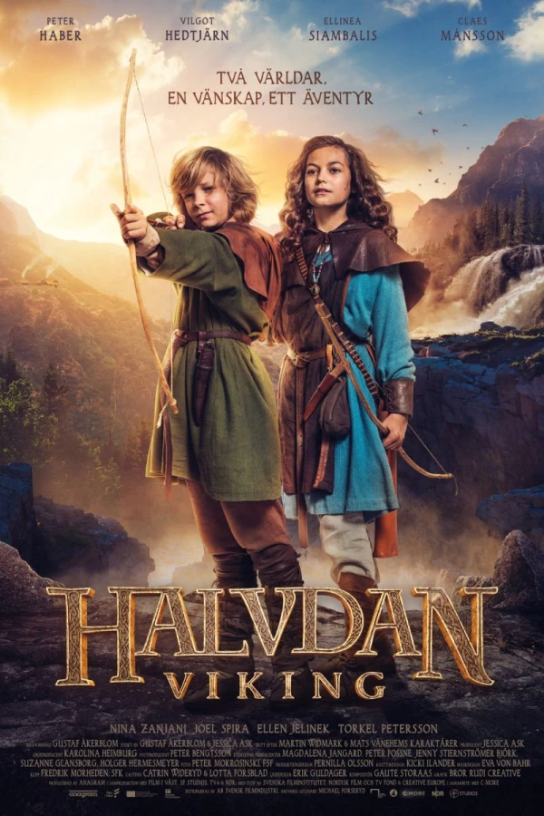 Halvdan Viking Poster