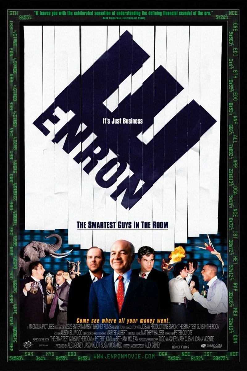 Enron-kraschen Poster