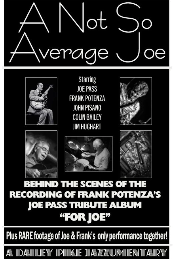 A Not So Average Joe Poster