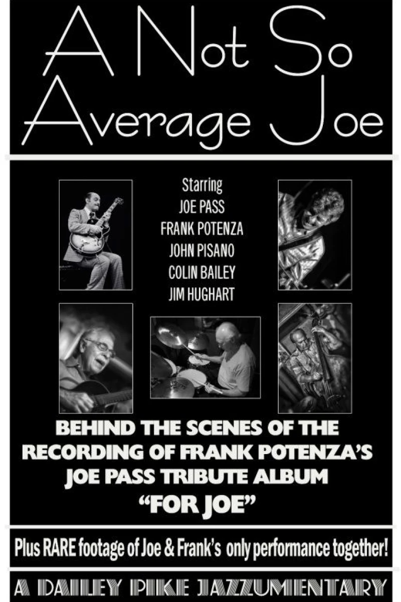 A Not So Average Joe Poster