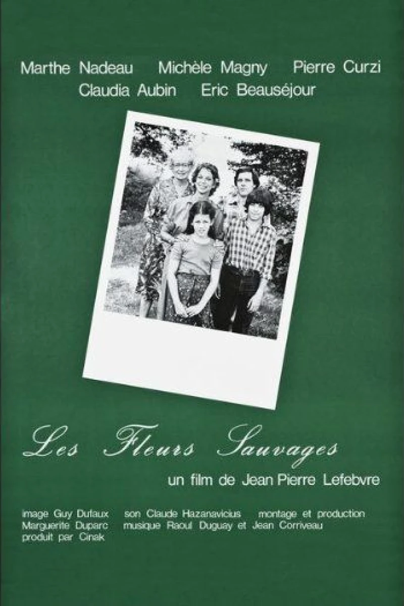 Les fleurs sauvages Poster