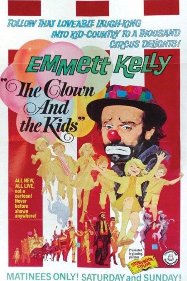 The Clown and the Kids Poster
