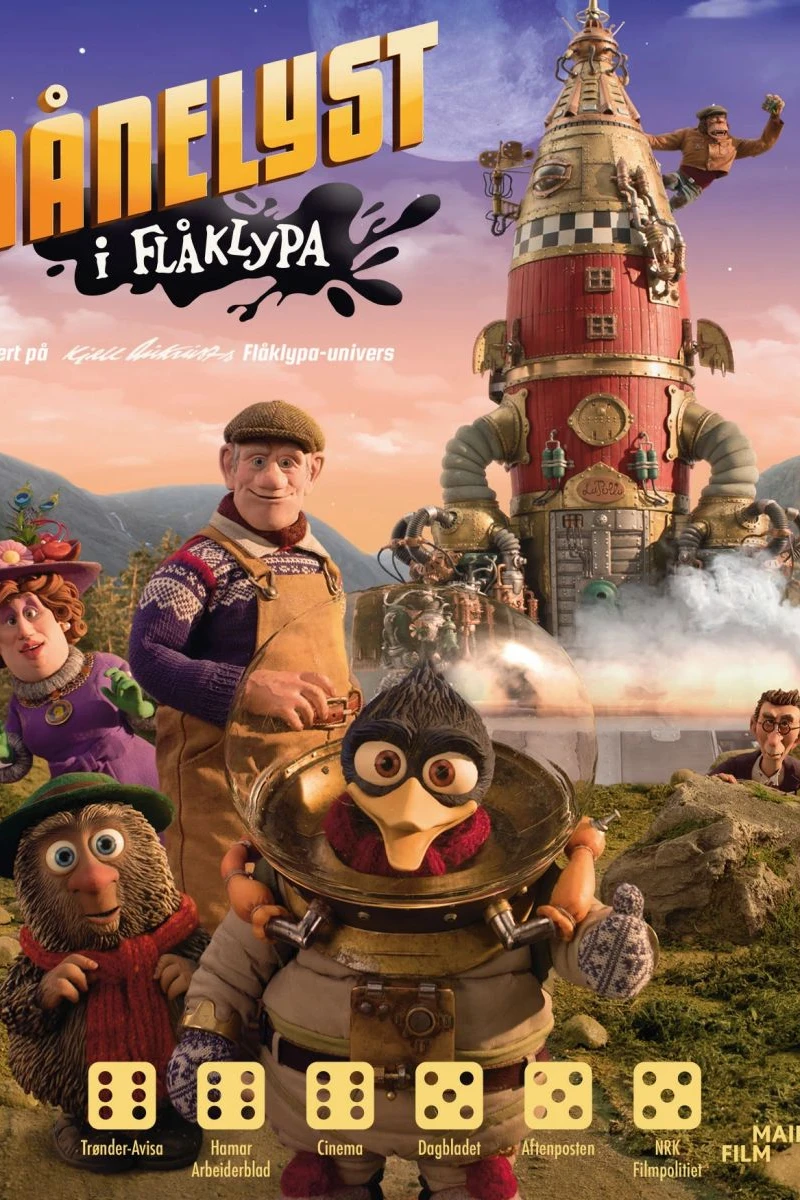 Månsken i Flåklypa Poster