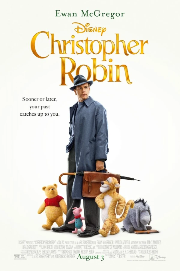 Christoffer Robin Nalle Puh Poster