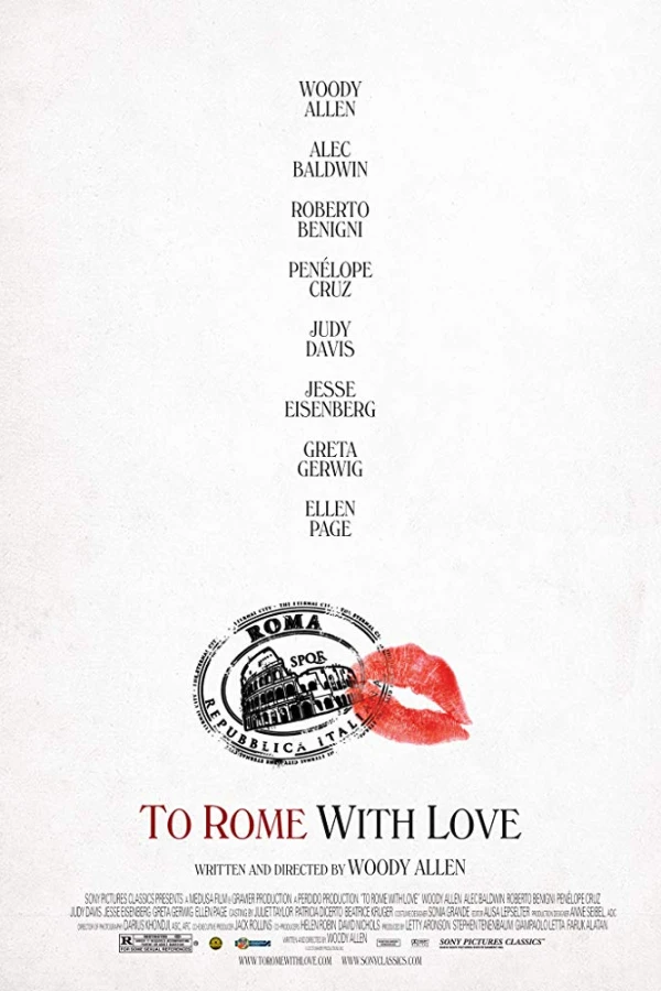 Förälskad i Rom Poster