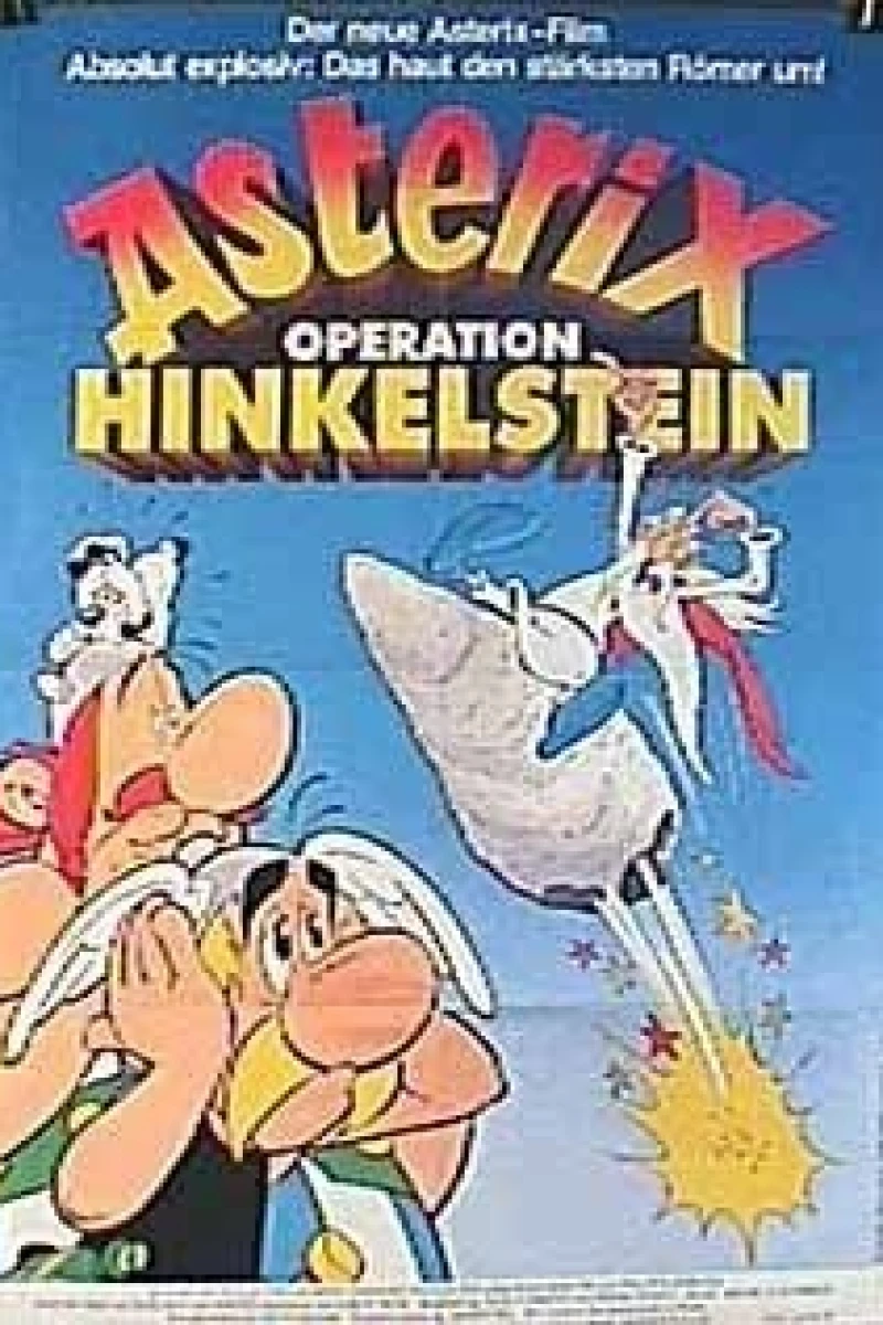 Asterix - Bautastensmällen Poster