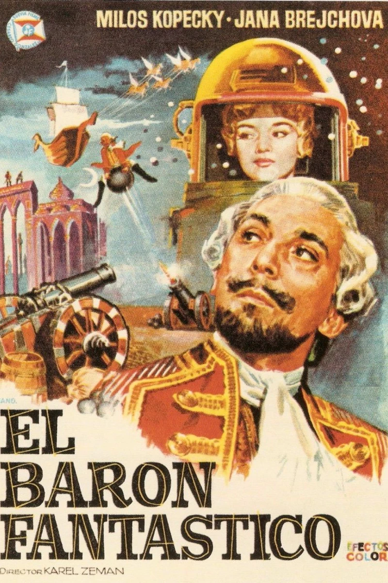 The Outrageous Baron Munchausen Poster