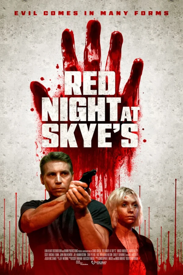 Red Night at Skye's Poster