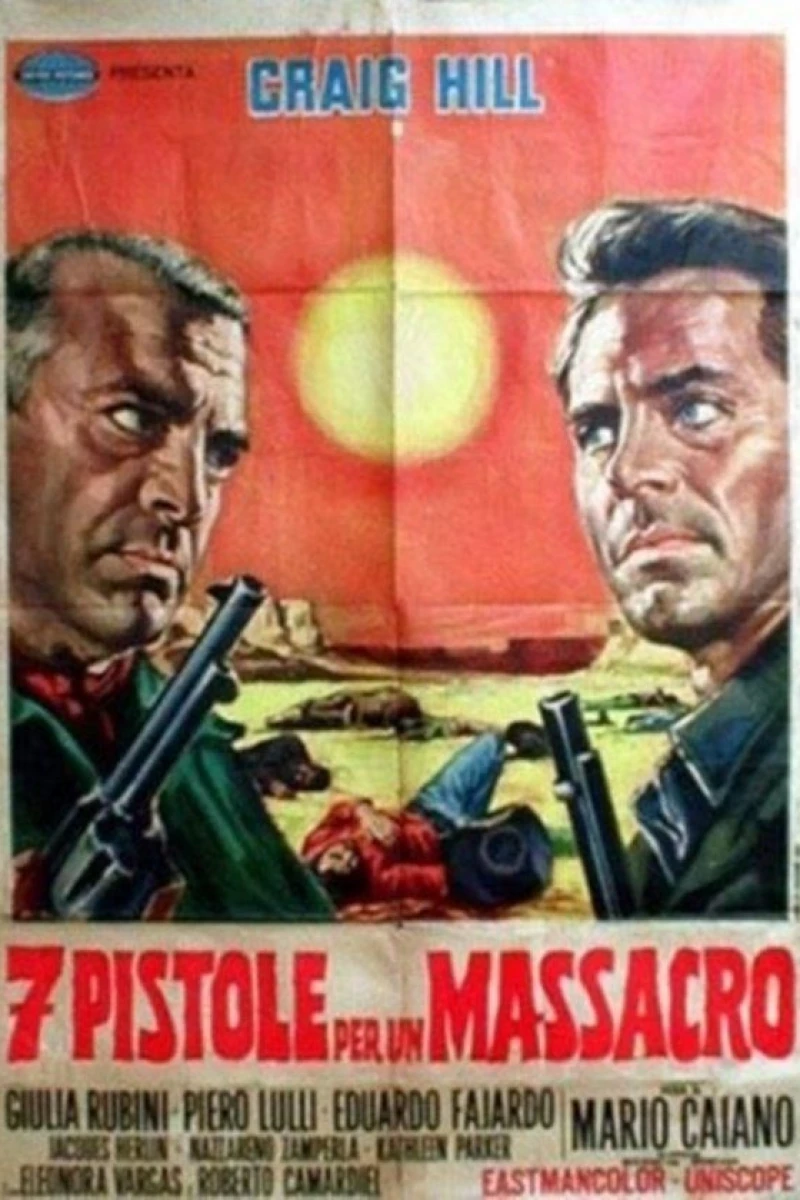 Seven Pistols for a Massacre Poster