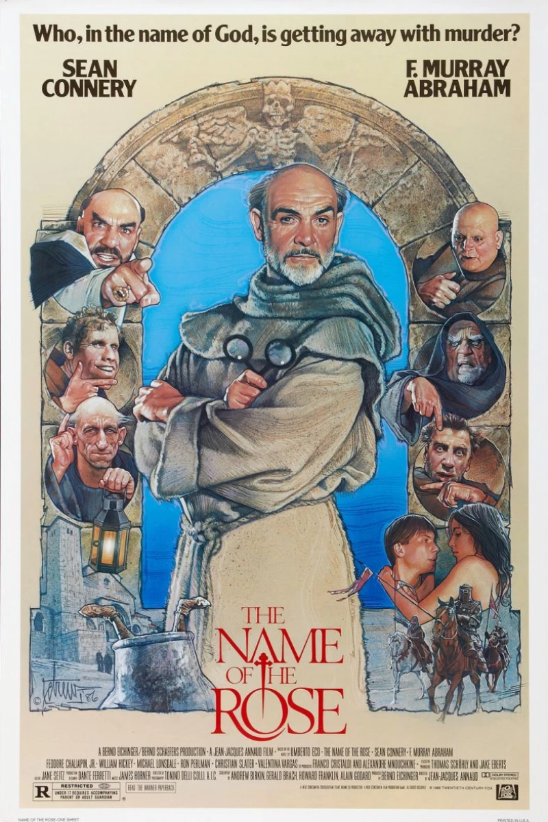 Rosens namn Poster