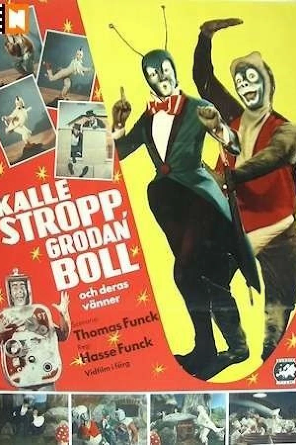 Kalle Stropp, Grodan Boll och deras vänner Poster