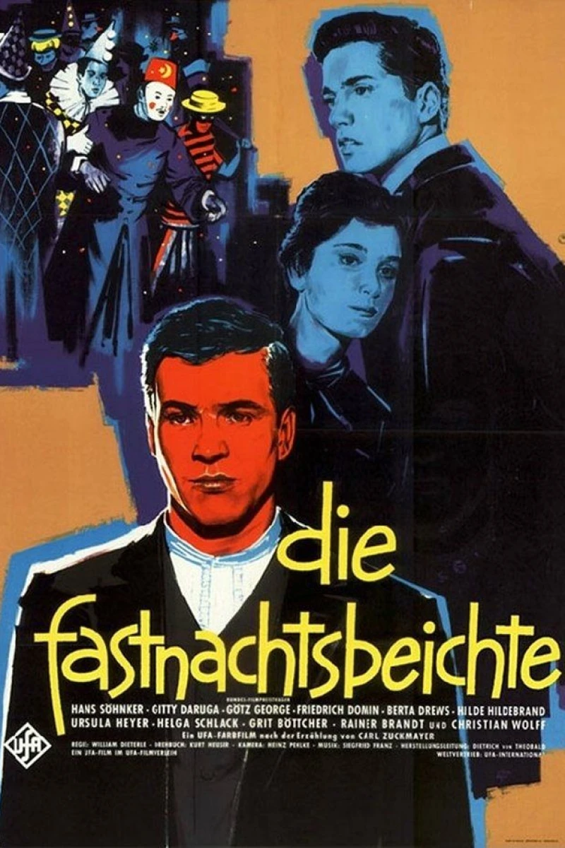 Die Fastnachtsbeichte Poster