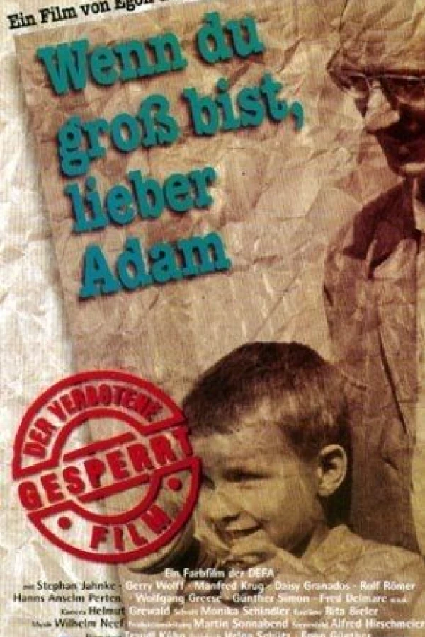 Wenn du groß bist, lieber Adam Poster