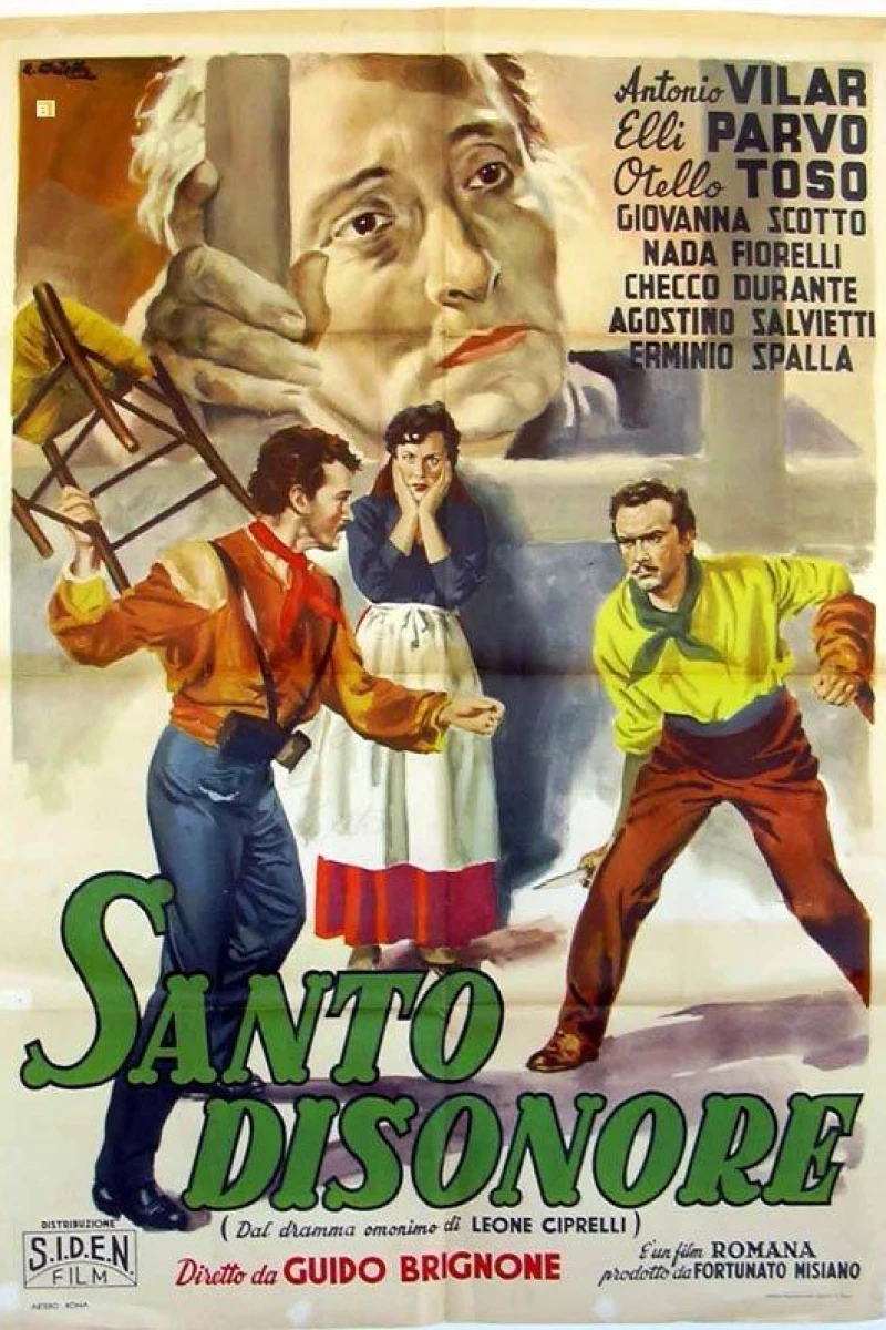 Santo disonore Poster