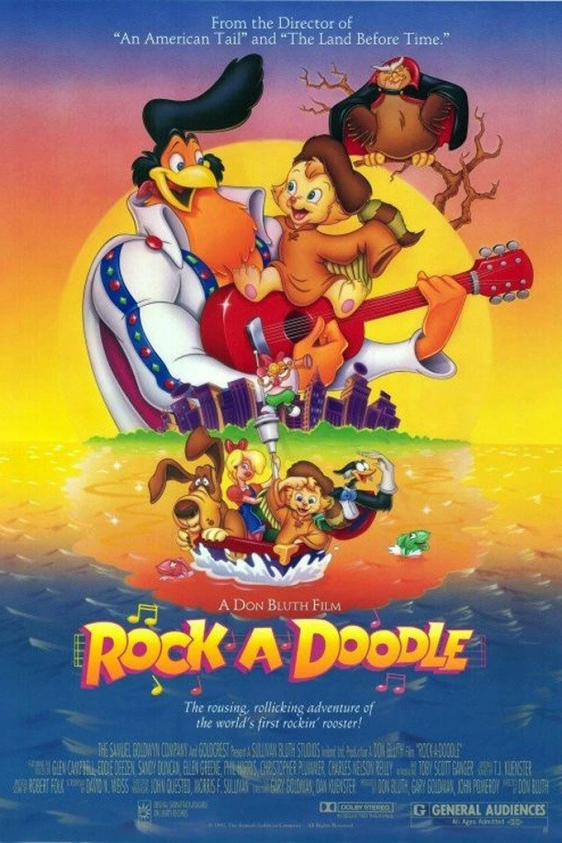 Rock-A-Doodle Poster