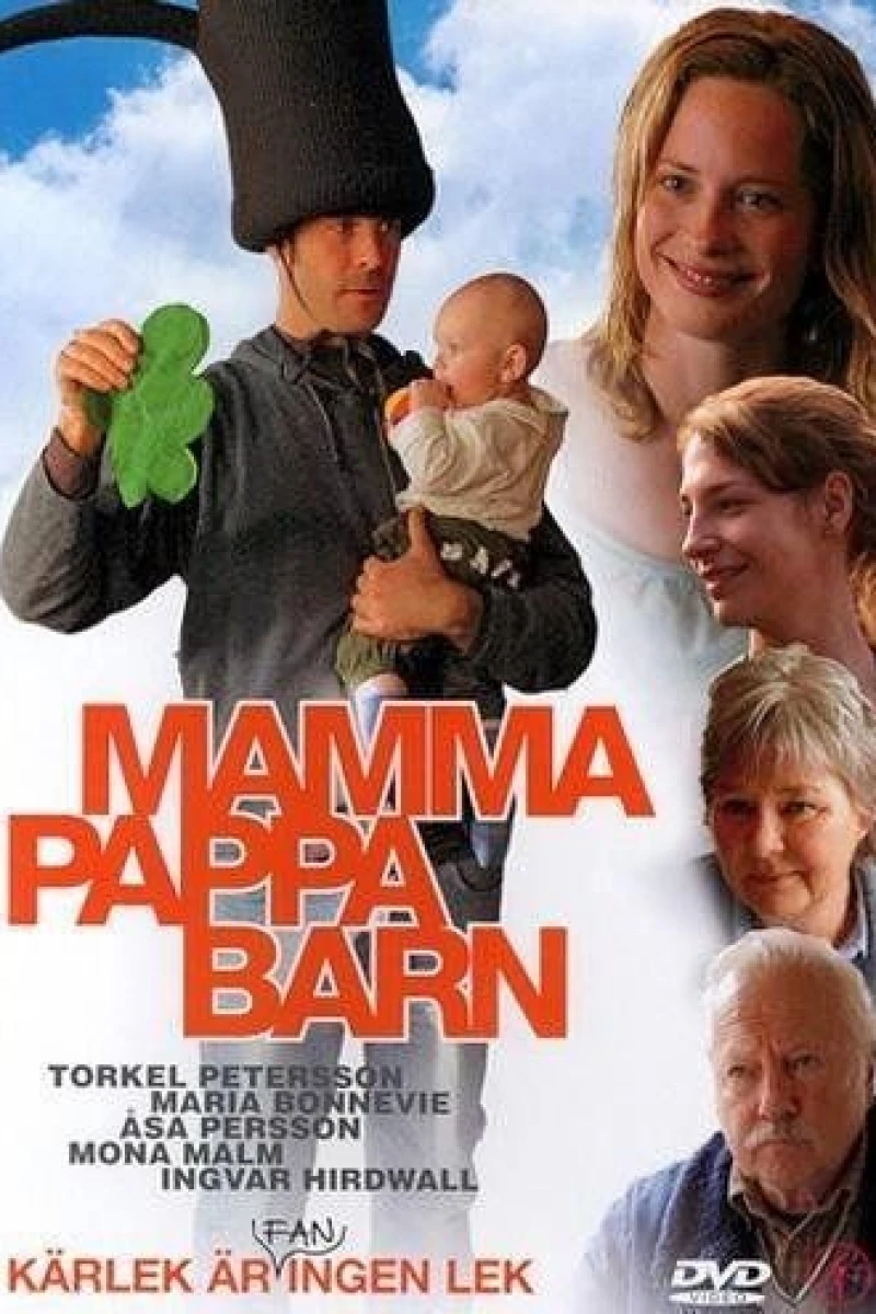 Mamma pappa barn Poster