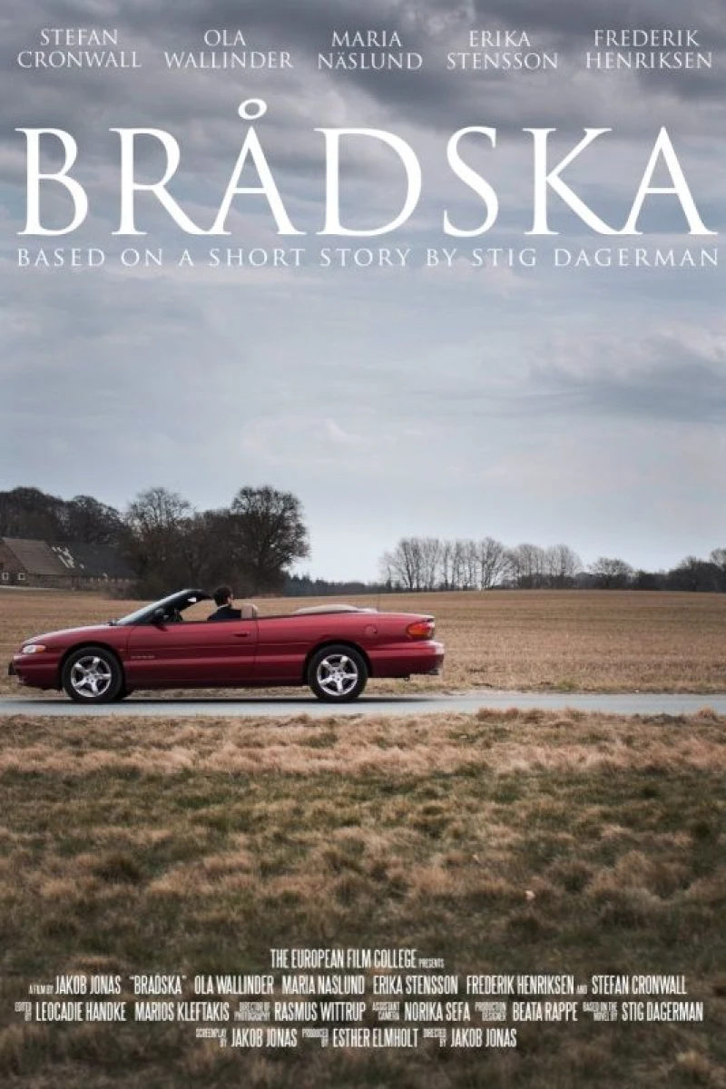 Brådska Poster