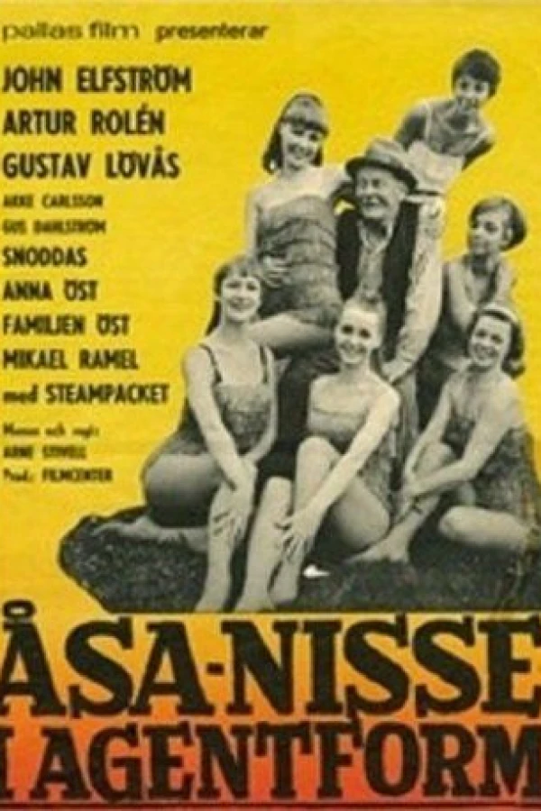 Åsa-Nisse i agentform Poster