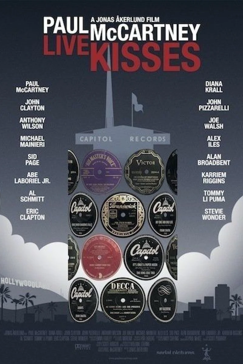 Paul McCartney's Live Kisses Poster