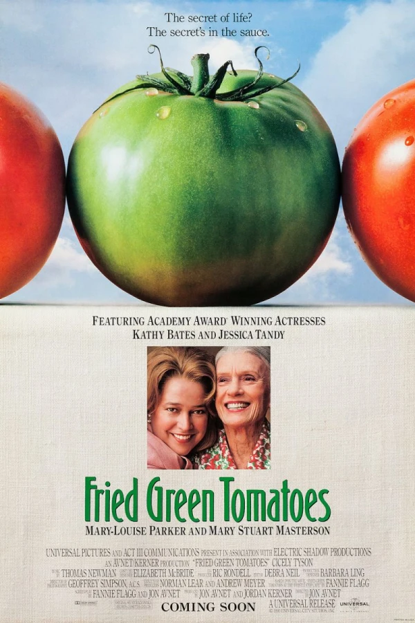 Stekta gröna tomater på Whistle Stop Café Poster