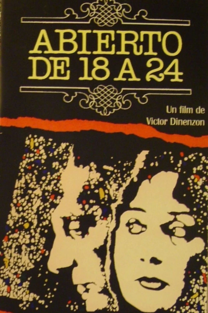 Abierto de 18 a 24 Poster