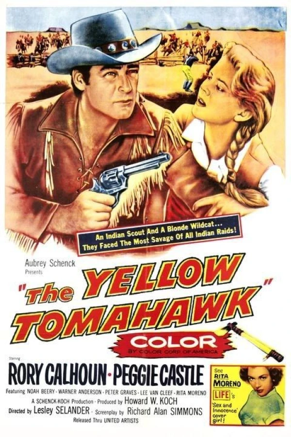 The Yellow Tomahawk Poster