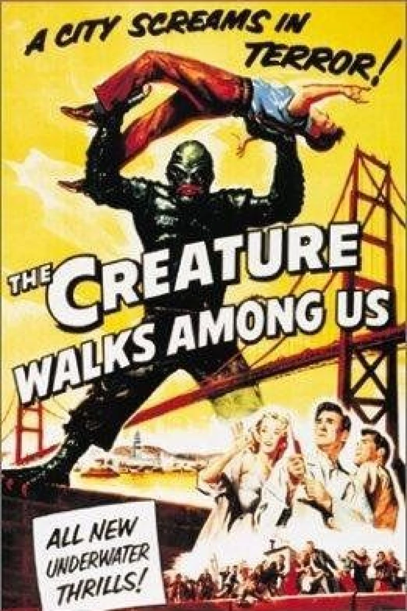 The Creature Walks Among Us Poster