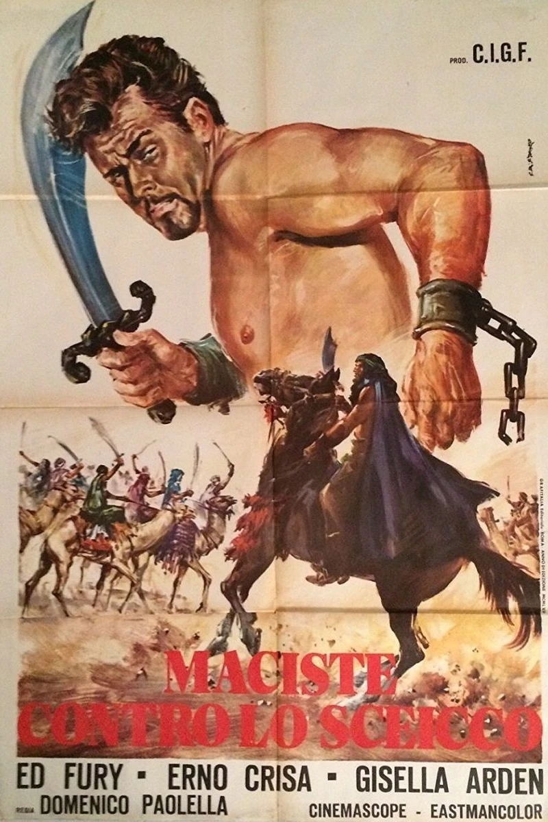 Maciste contro lo sceicco Poster