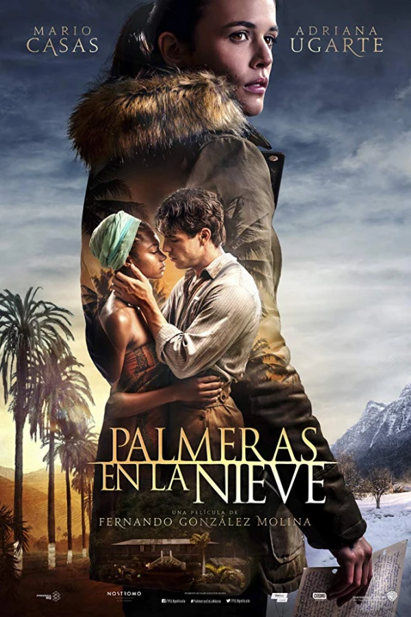 Palm Trees in the Snow Poster
