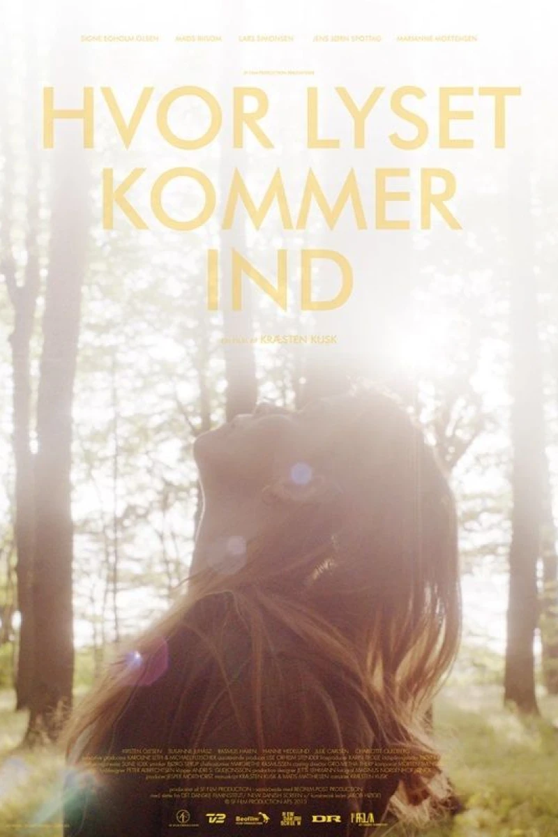 Hvor lyset kommer ind Poster