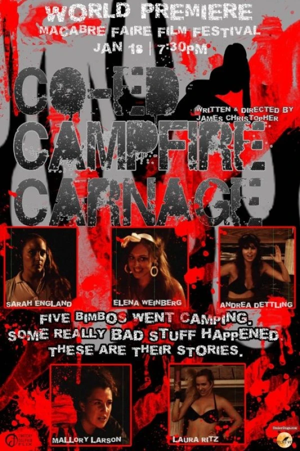Co-Ed Campfire Carnage Poster