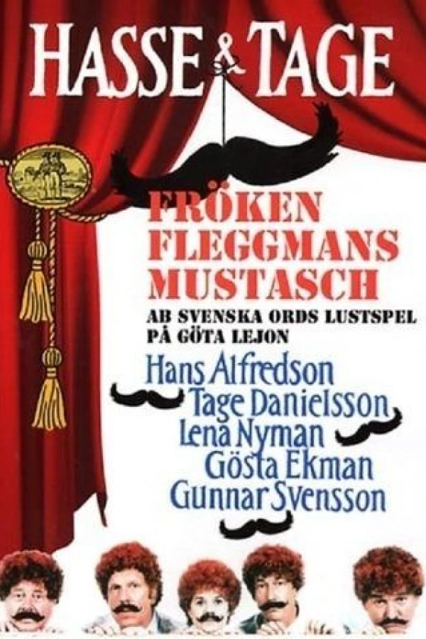 Fröken Fleggmans mustasch Poster