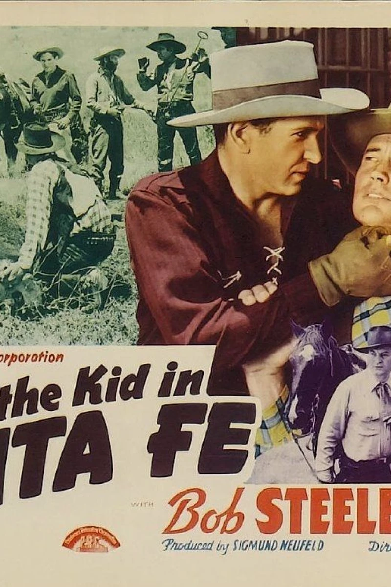 Billy the Kid in Santa Fe Poster