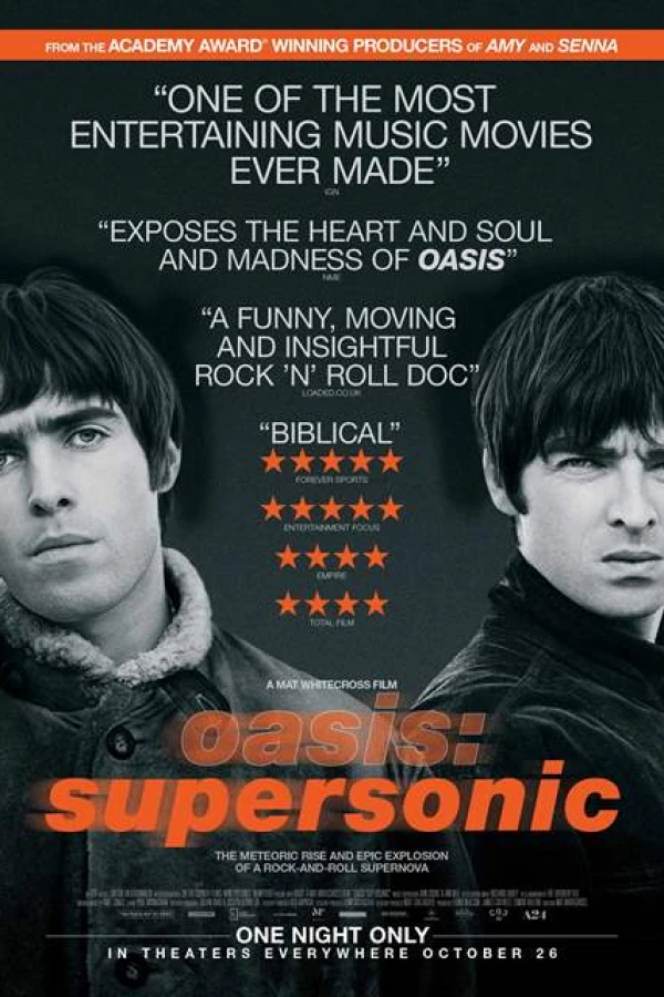 Oasis: Supersonic Poster