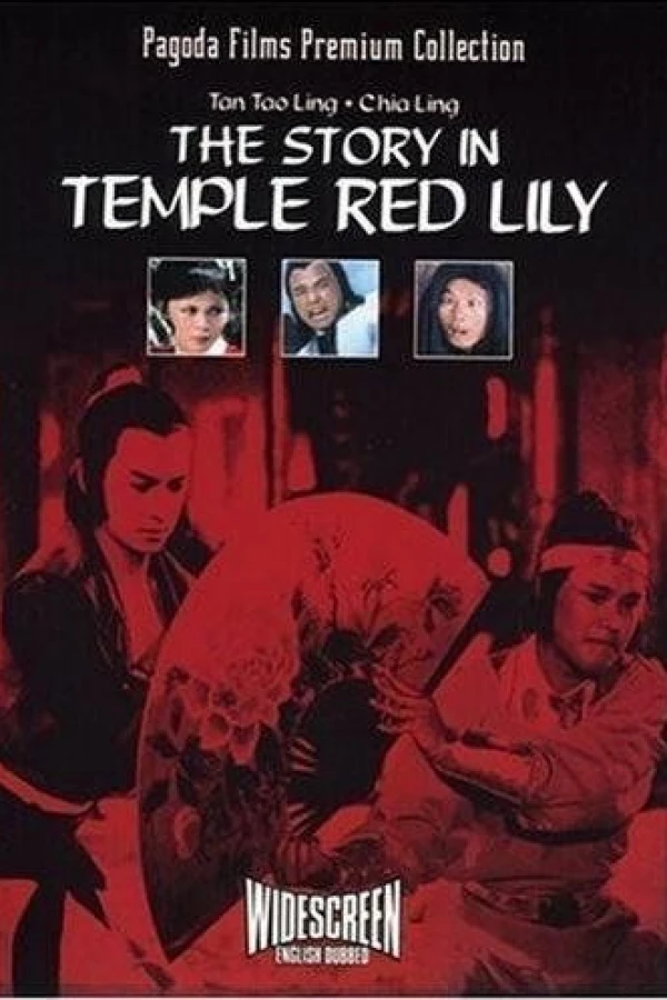 Story in the Temple Red Lily Poster