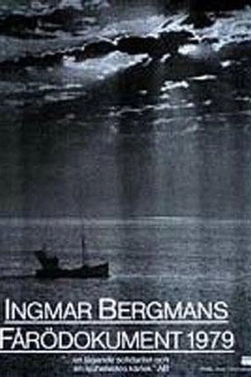 Fårö - dokument : Våren 1969 Poster