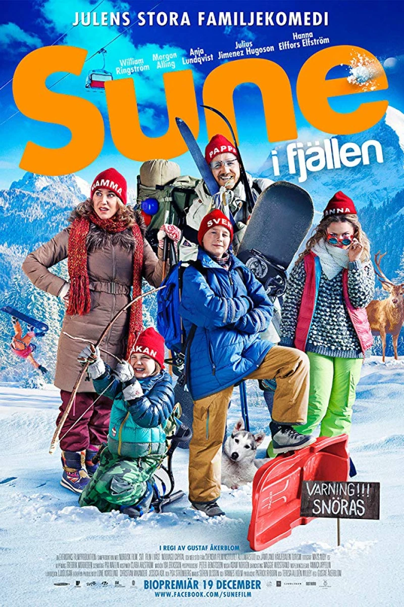 Sune i fjällen Poster
