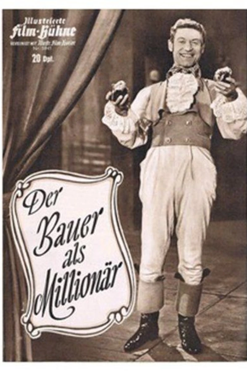 Der Bauer als Millionär Poster