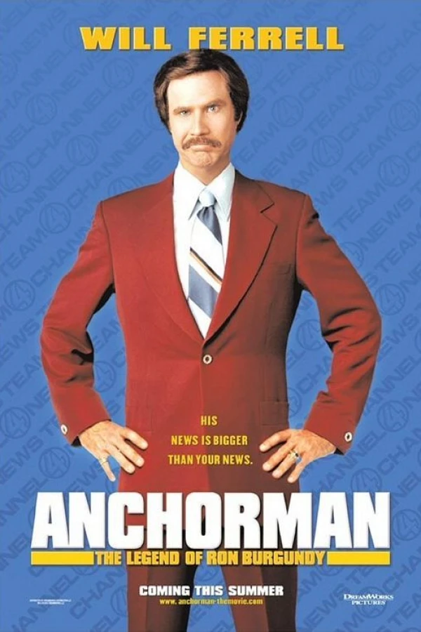 Anchorman - Legenden om Ron Burgundy Poster