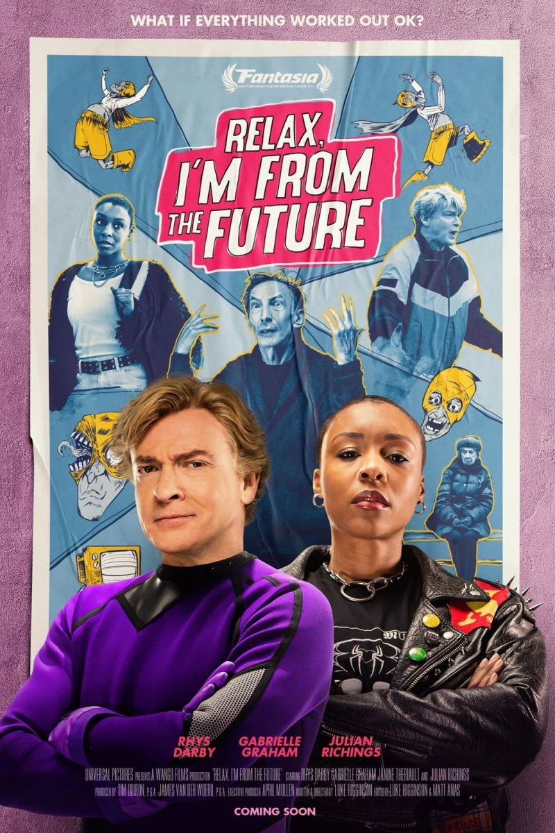 Relax, I'm from the Future Poster