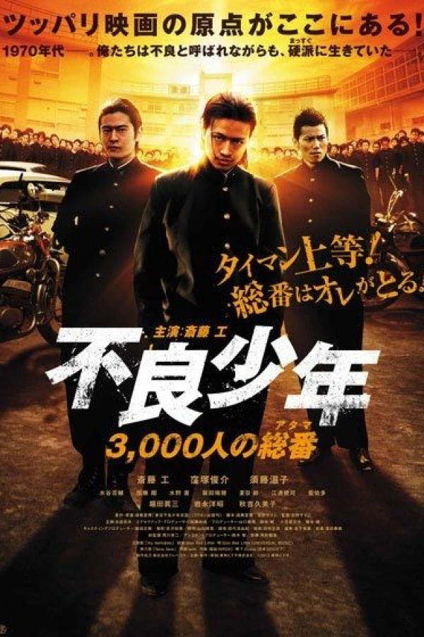 The Total Number of 3000 Juvenile Delinquents Poster