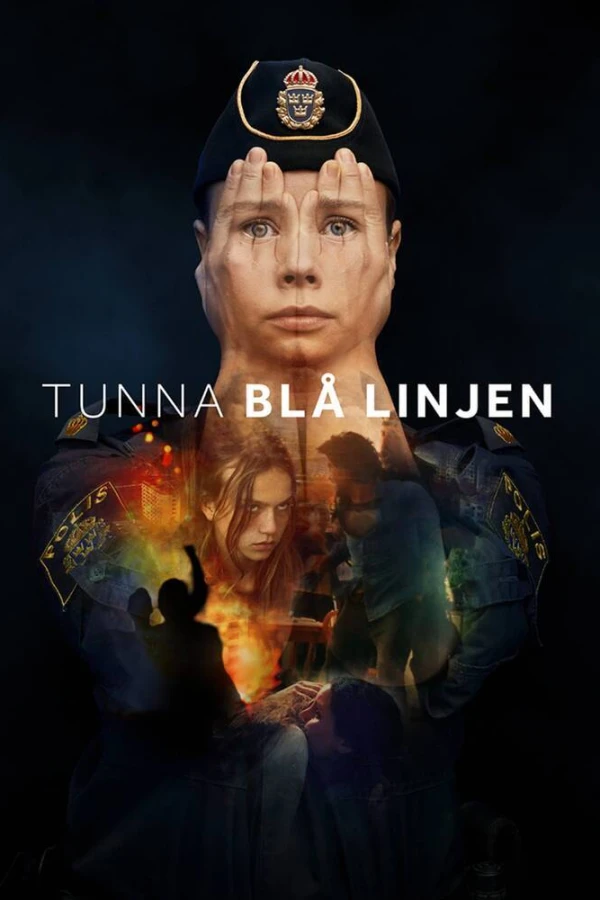 Tunna blå linjen Poster