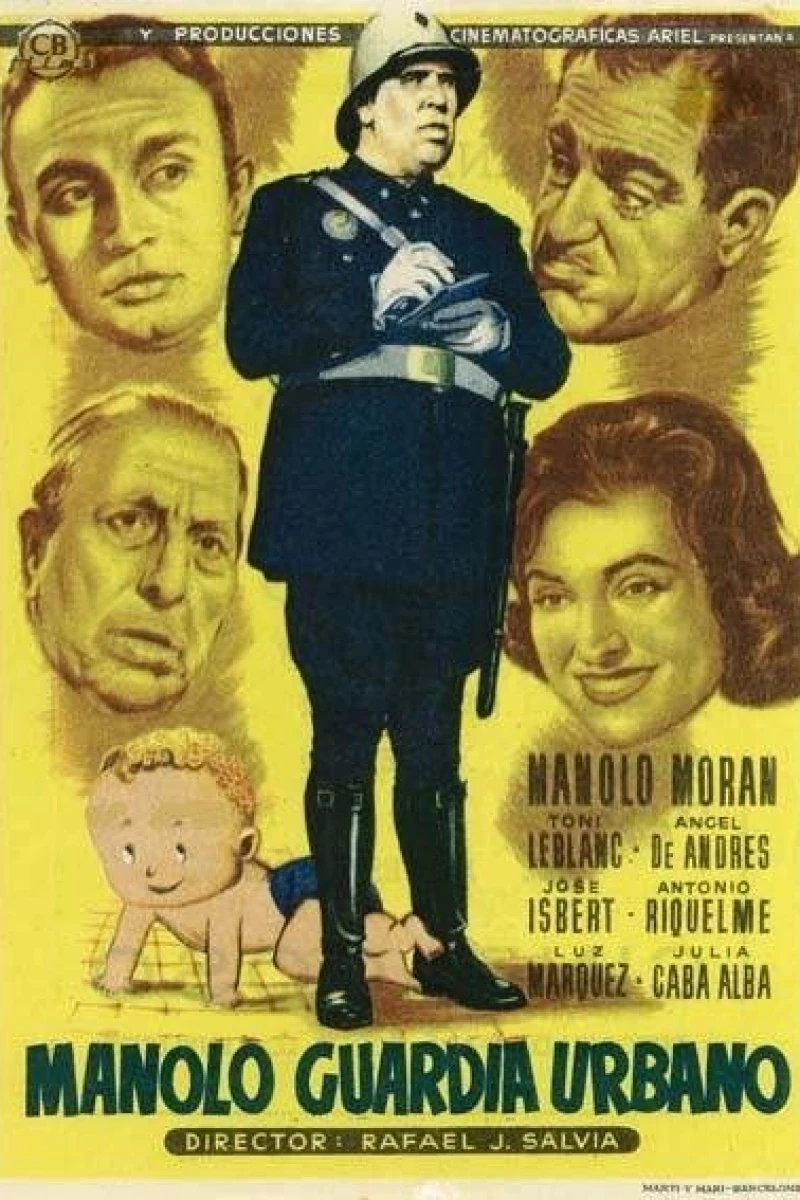 Manolo guardia urbano Poster