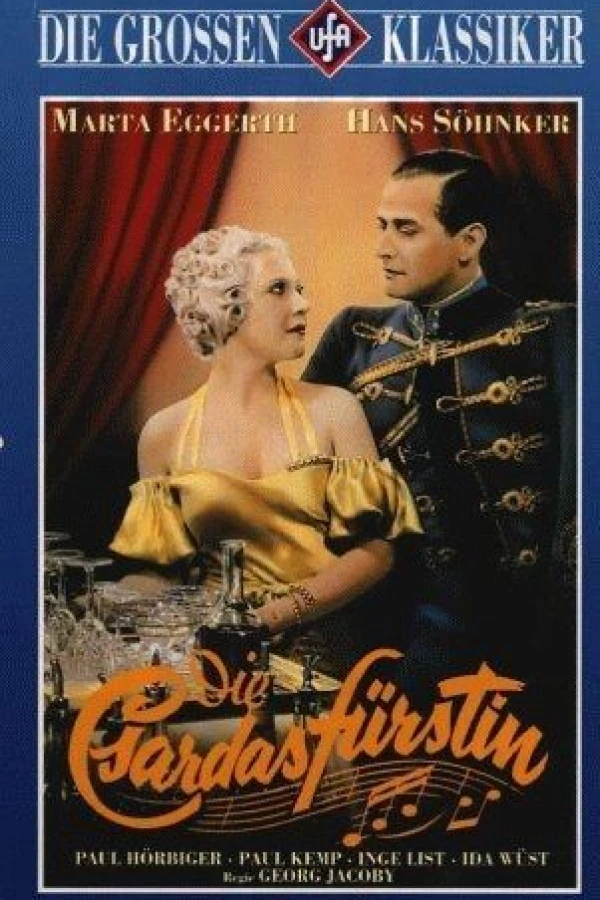 Csardasfurstinnan Poster