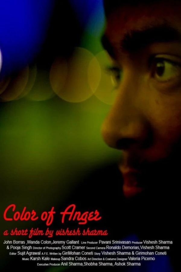 Color of Anger Poster
