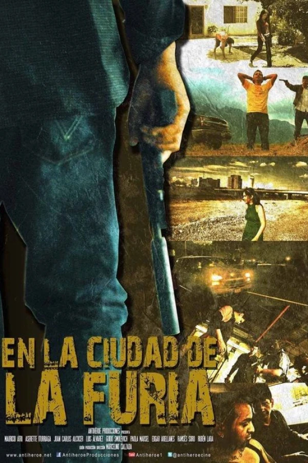 En la ciudad de la furia Poster