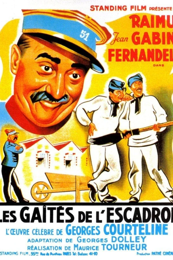 Les gaîtés de l'escadron Poster