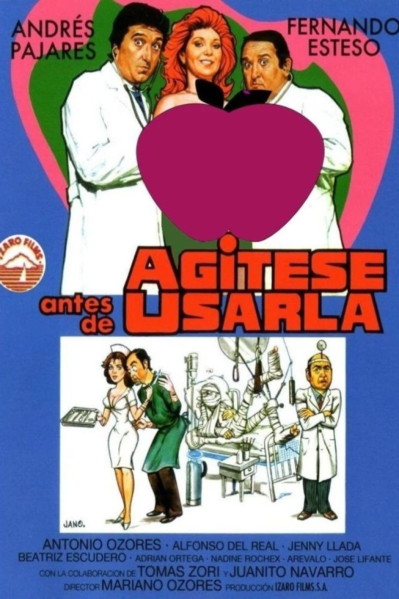 Agítese antes de usarla Poster